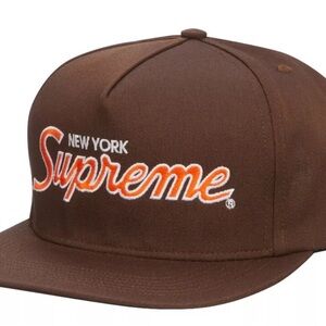 Supreme Brown Cap
